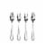 Dash of That® Aston Salad Forks Perspective: back