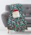 Holiday Home Santa Christmas Pillow and Throw Set Holiday Décor Perspective: back