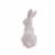 Holiday Home® Easter 8in Ceramic Bunny Decoration - White Perspective: back