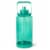 Everyday Living Plastic Push Bottle Green Perspective: back