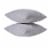 Everyday Living Textured Woven Decorative Pillow - 2 Pack Dark Gray Perspective: back