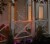 Holiday Home 5 Foot LED Spider Web Light - Orange Perspective: back
