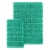 Everyday Living Windowpane Bath Towel - Green Perspective: back