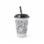 Holiday Home 6 Pack Glow In The Dark Tumblers - Webs Perspective: back