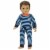 Sophia's Doll Clothes Pajama Shirt & Pants Set Perspective: back