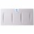 Karma Baby Wall Mounted Baby Changing Table Fold-Down Diaper Changing Station - White Perspective: back