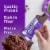 Quest Double Chocolate Chunk Protein Bar Perspective: back