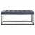 SAFAVIEH Reynolds Bench Navy / Black Perspective: back