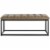 SAFAVIEH Reynolds Bench Tan / Black Perspective: back