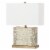 SAFAVIEH Delia Table Lamp | Creme | Perspective: back