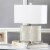 SAFAVIEH Delia Table Lamp | Creme | Perspective: back