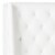 SAFAVIEH London Tufted Winged Headboard Flat Nail Head White Full Perspective: back