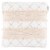 Braxton Pillow 16" x 16" in Cream Perspective: back
