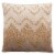 Safavieh Gold Sparkle Pillow - Gold Perspective: back