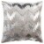 Safavieh Sophia Flamestitch Pillow - Silver Perspective: back
