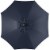 SAFAVIEH Outdoor Collection Venice Single Scallop 9-Foot Tilt Umbrella Navy/White Perspective: back