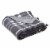 Safavieh Unity Gingham Knit Throw Blanket - Dark Gray Perspective: back