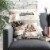 Safavieh Honor Pillow - Grey Perspective: back