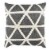 SAFAVIEH Viola Cowhide 20 x 20 Pillow Grey Perspective: back