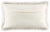 Safavieh Chic Shag Pillow - Ivory Perspective: back