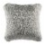 Safavieh Chic Shag Pillow - Silver Perspective: back