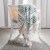 Safavieh Landra Throw Blanket - Blue Perspective: back