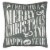 Safavieh North Square Pillow - Green / White Perspective: back