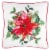 Safavieh Gwendolen Square Pillow - Beige / Red Perspective: back