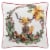 Safavieh Cranberry Square Pillow Perspective: back