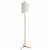 SAFAVIEH Ezekiel Floor Lamp | Brass | Perspective: back