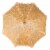 SAFAVIEH Outdoor Collection Tiki 9-Foot Crank Umbrella Tan Perspective: back