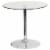 Flash Furniture Table,Tempered Glass,Round,31-1/2  Dia.  CH-7-GG Perspective: back