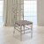 Flash Furniture Resin Chiavari Chair LEPEWTER Perspective: back