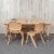 Flash Furniture YU-YCY-060-0034-RECT-TBL-NAT-GG 23.625 x 47.25 in. Rectangular Plastic Height Perspective: back