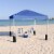 Flash Furniture 10'x10' Pop Up Event Strt Leg Canopy Tent w/Sandbags & Wheel Case BE Perspective: back