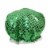 Wrapables Trendy Satin Shower Cap, Green Glitter Perspective: back