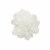 Wrapables Shabby Chic Burlap Rose Flower 2 Inch Diameter (Set of 20), White Perspective: back