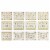 Wrapables 1200+ Festive Holiday Nail Stickers Christmas Nail Art Stickers (50 sheets) Perspective: back