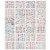 Wrapables Glitter Stars & Flowers Nail Stickers Sparkly Nail Art (24 sheets) Perspective: back