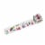 Wrapables Decorative Festive Wide Washi Masking Tape, 35mm x 5m/Eggnog & Mistletoe Perspective: back