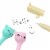 Wrapables Gel Pens School Office Supplies, Cute Kitties Perspective: back