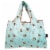 Wrapables Large Nylon Reusable Shopping Bag, Bumble Bees Perspective: back