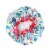 Wrapables Reusable Women's Waterproof Shower Caps for Long Hair, Under the Sea Perspective: back
