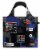 LOQI Airport Icons Reusable Shopping Bag Perspective: back