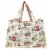 Wrapables Large Nylon Reusable Shopping Bags (Set of 3), Destination Places Perspective: back