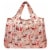 Wrapables Large Nylon Reusable Shopping Bags (Set of 3), Flamingos, Deer, Paris Perspective: back