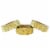 Wrapables Glitter & Shine Decorative Washi Tapes (Set of 3), Gold Glitz and Snake Print Perspective: back