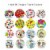 Wrapables 1 Inch Reward, Birthday, Thank You Stickers (1000pcs), Happy Birthday Perspective: back