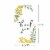 Wrapables Thank You Gift Tags for Weddings, Bridal & Baby Showers (50pcs), Green Nature Perspective: back