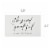 Wrapables 2.1  x 3.5  Thank You Cards for Small Business, Weddings, 120pcs, Beyond Grateful Perspective: back